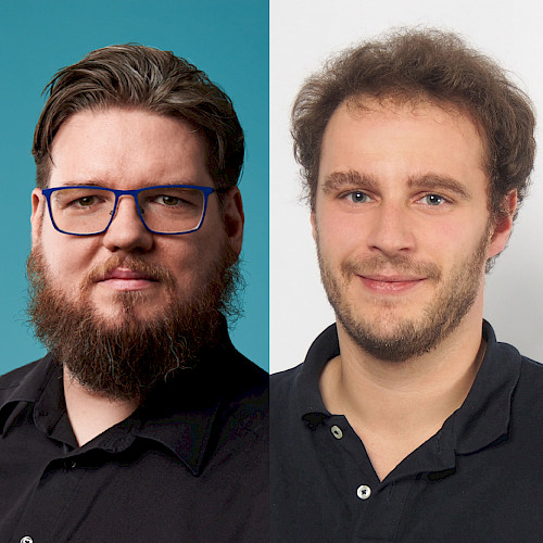 Florian Gondolf, F.A.Z. und Dr. Kristof Schröder, jambit als Speaker auf der [stei tu:nd] Medienkonferenz