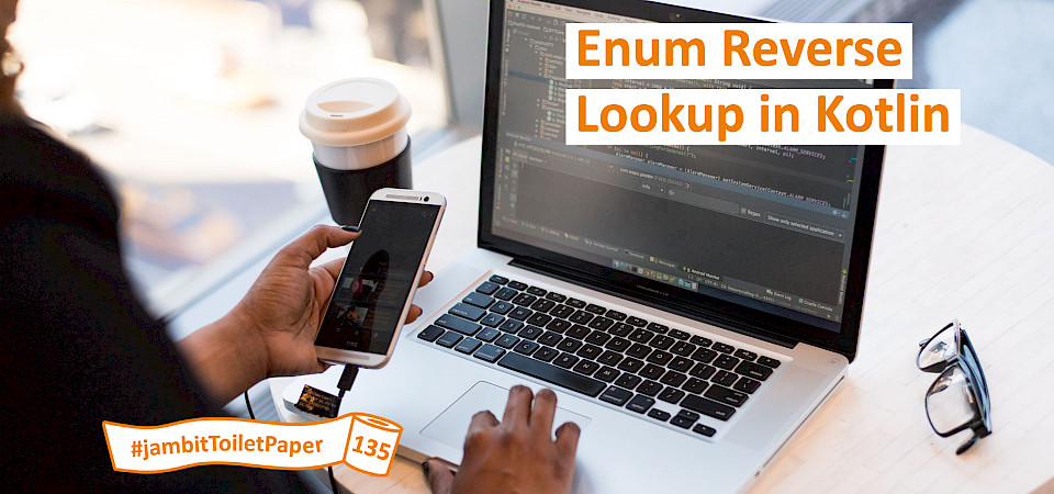 Enum Reverse Lookup in Kotlin, Android