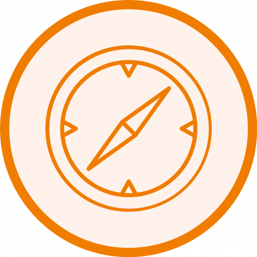 Kompass, Orange Sector