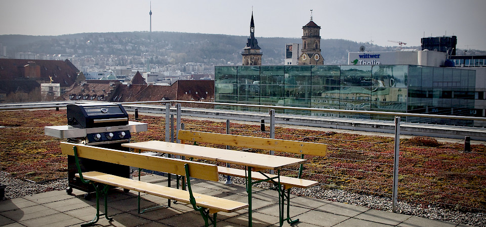 jambit Stuttgart Terrasse