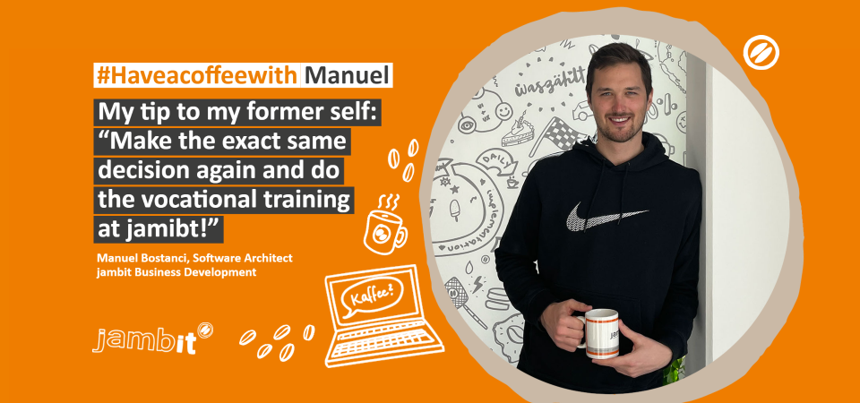 Have a coffee with Manuel