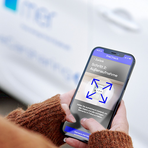 Digital PreCheck in Mer Connect Plus App