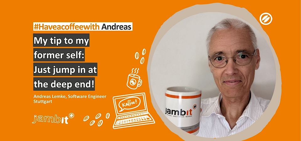 Have a coffee with Andreas