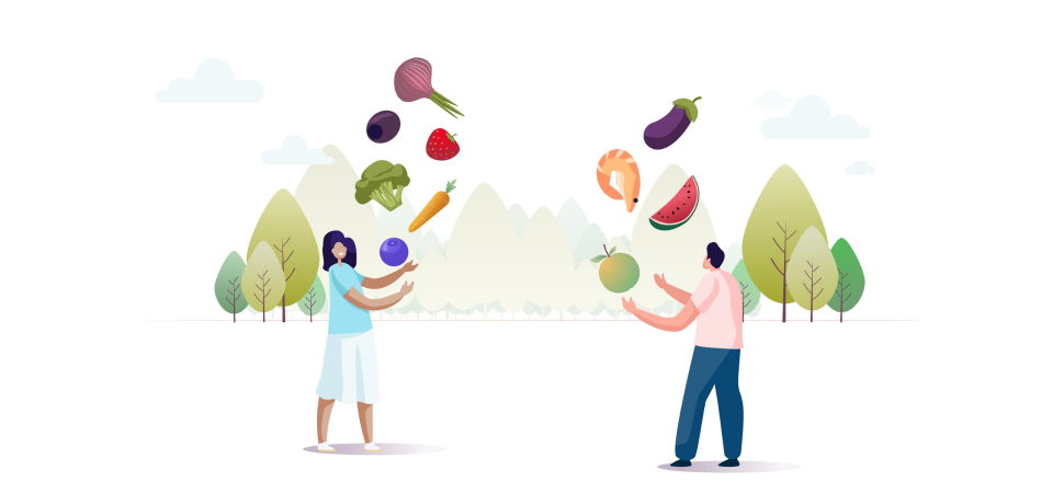 foodfittery App Illustration