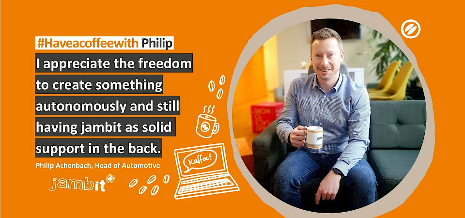 Have a coffee with Philip