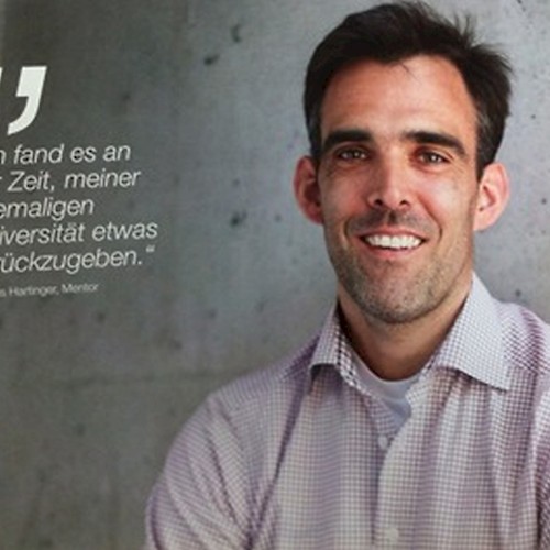 jambits CEO Markus Hartinger als Mentor an der TUM.
