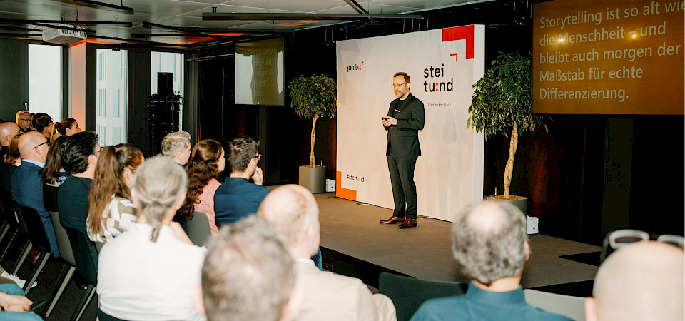 Impressionen der [stei tu:nd] Medienkonferenz 2025 von jambit