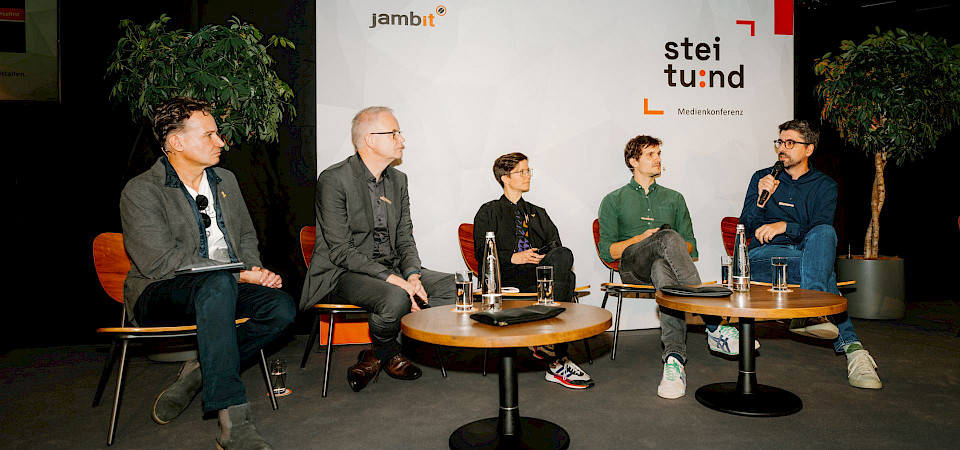 Impressionen der [stei tu:nd] Medienkonferenz 2025 von jambit