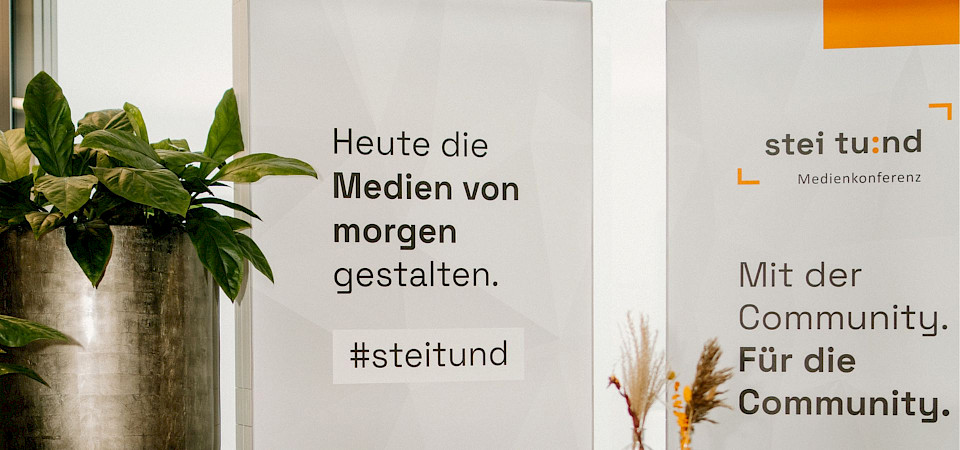 Impressionen der [stei tu:nd] Medienkonferenz 2025 von jambit