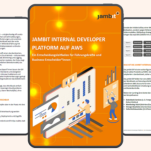 jambit Internal Developer Platform auf AWS