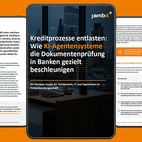 KI-Agentensysteme für effizientere Kreditprozesse