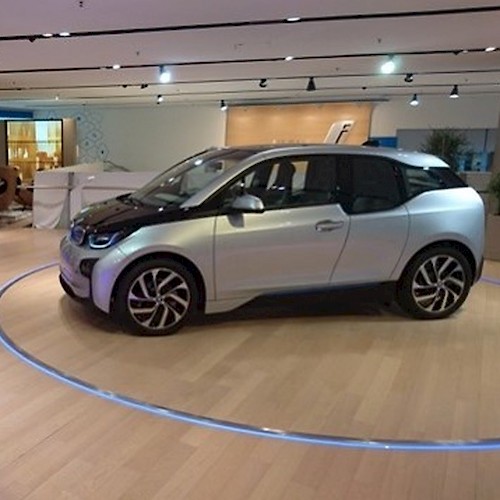 Neuer Auftritt des BMW i3 in der BMW Welt