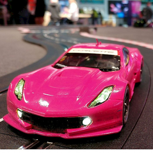 Carrera-Bahn auf dem Mobile World Congress