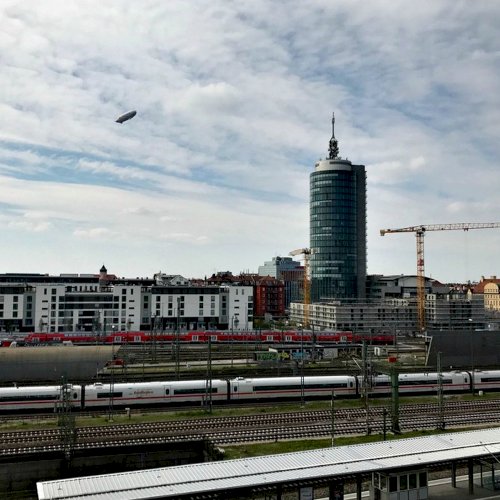 Aussicht vom jambit-Office
