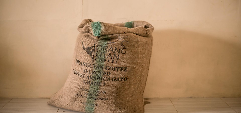 Orang Utan Coffee Bag