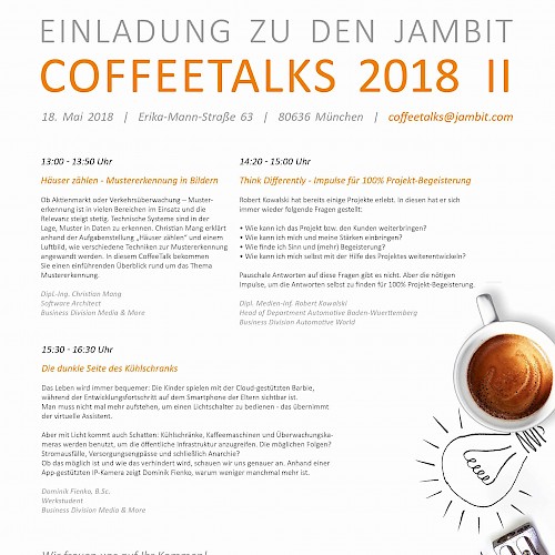 CoffeeTalks 2018 II