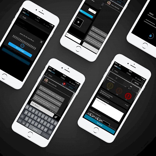 Daimler AG - UX concept, UI design and app development for VANQuality