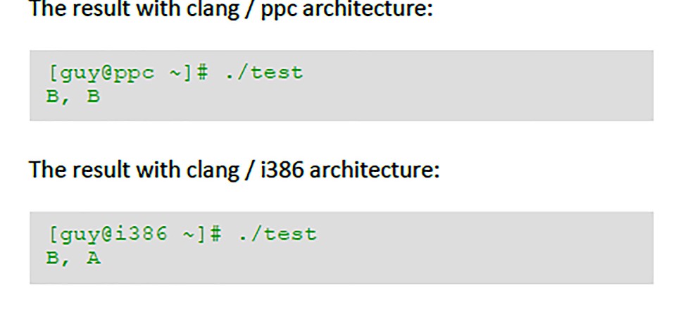 Order of evaluation in C, Objective C and C++