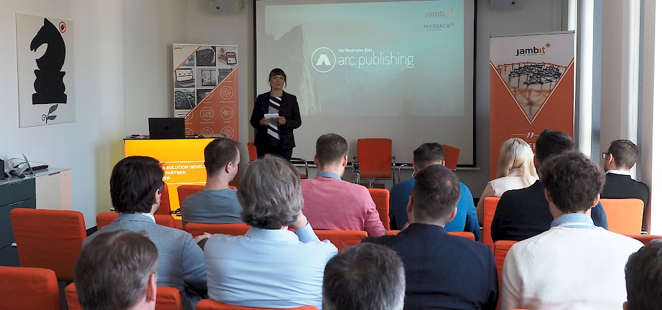 Arc Publishing Insights am 28. März 2019 bei jambit