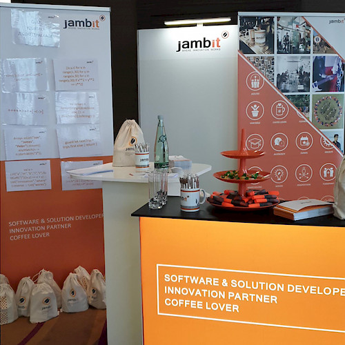 jambit Messestand