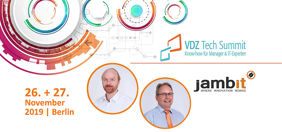 jambit auf dem VDZ Tech Summit in Berlin